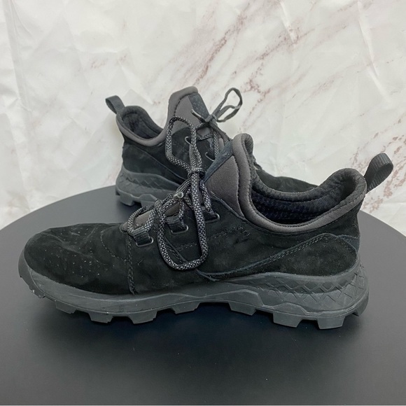 Timberland Brooklyn Oxford Black Suede Sneakers - Picture 10 of 13